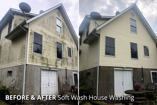 Exterior House Wash -Soft Washing-