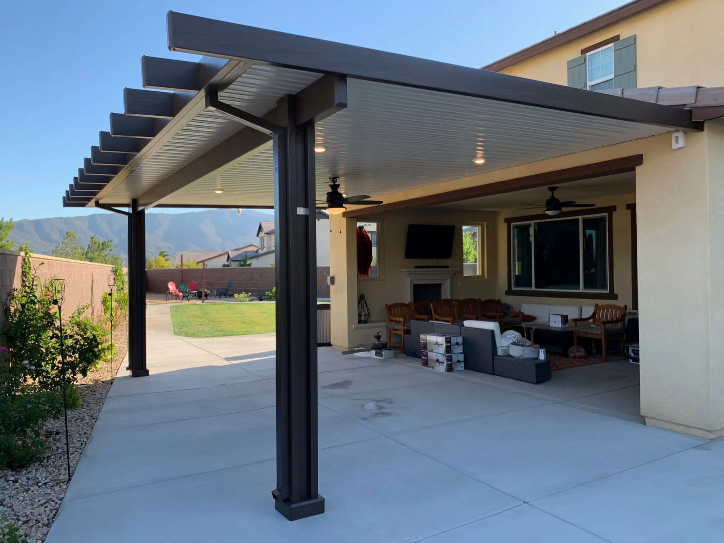 pergola cleaning