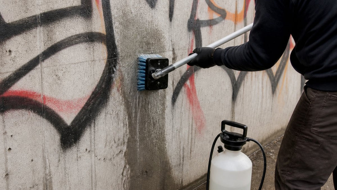 How to Remove Graffiti From Concrete: Step-by-Step