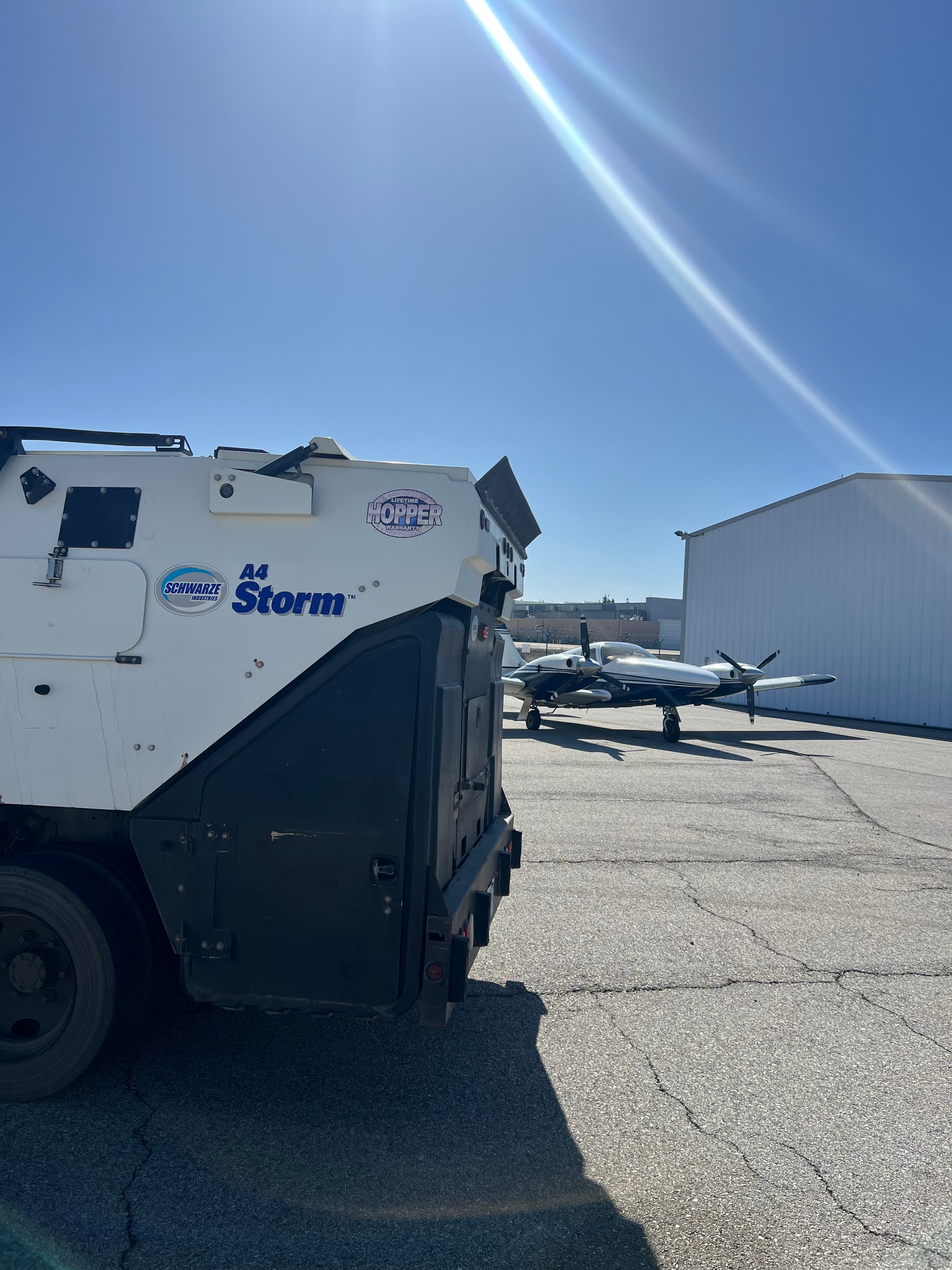 airport sweeping, sweeping service