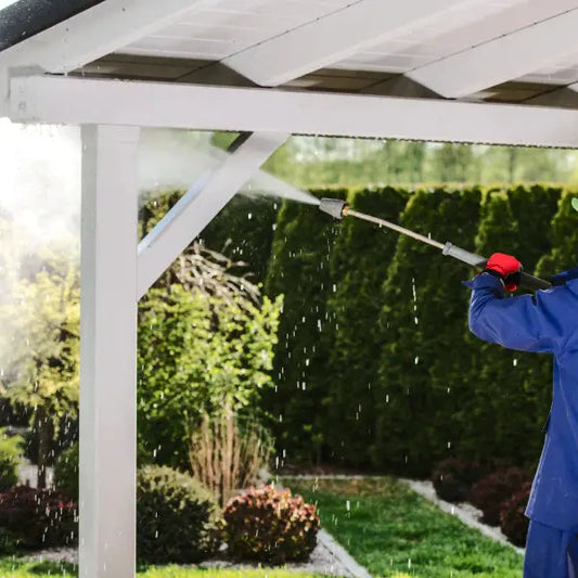 Pergola, Patio Cover, BBQ Island Cover Cleaning