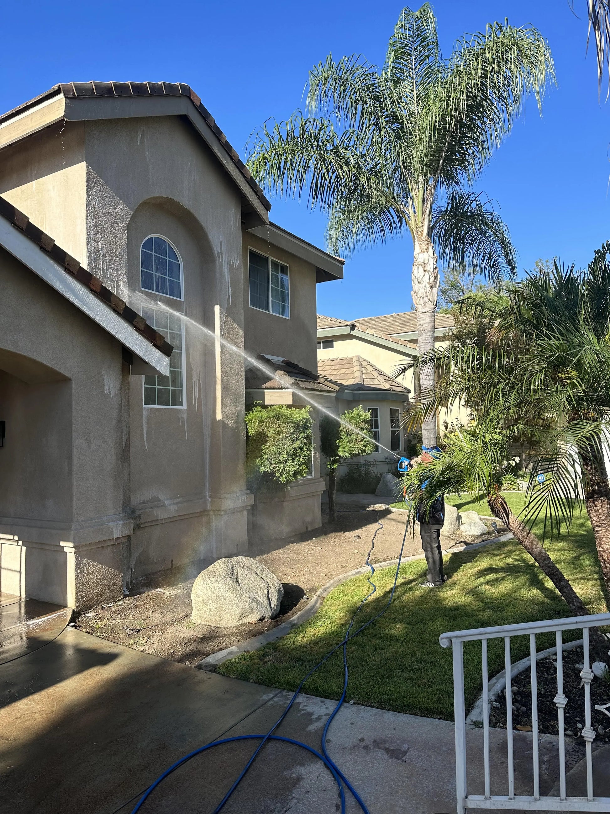soft washing services,  exterior house wash